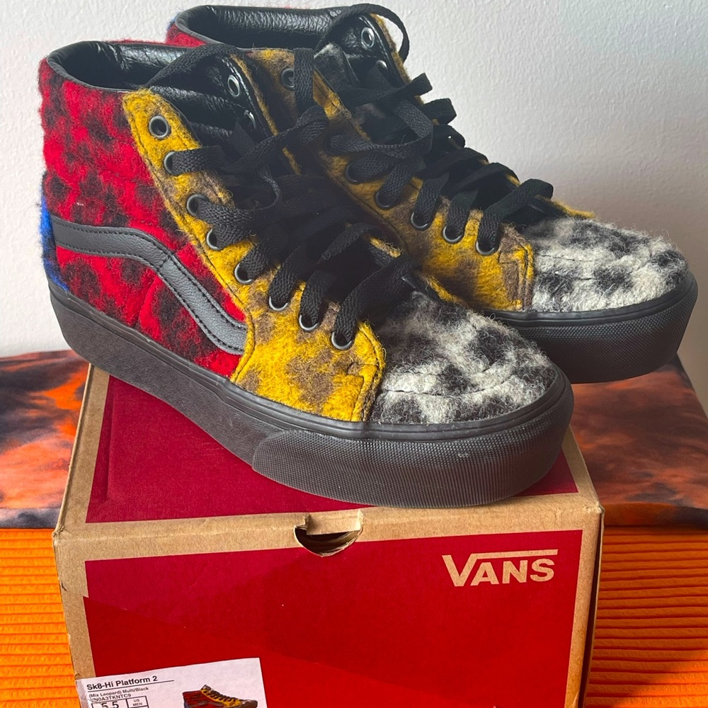 High fashion Van’s platform Sneakers